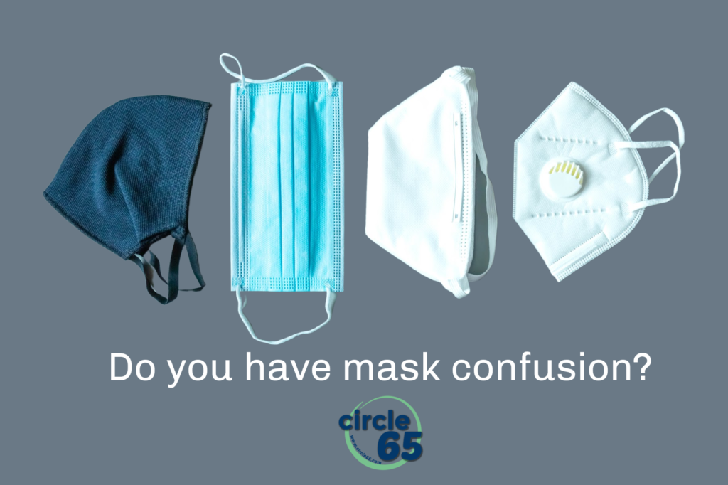 Understanding masks, Circle65 with Tami Brunner Independent Medicare Advisor